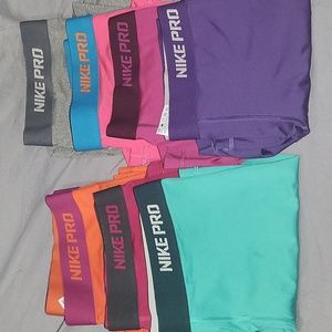 7 Nike shorts